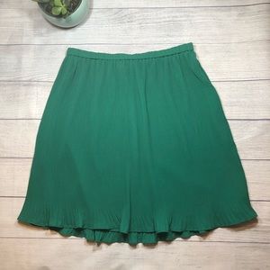 Banana Republic Factory Mini Pleated Skirt